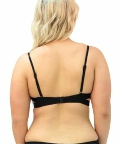 Seafolly Active Hybrid Bralette Black -Cheap Swimweargalore Store sea30580058 seafolly active hybrid bralette 3