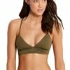 Seafolly Quilted Tri Olive