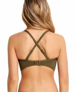 Seafolly Quilted DD Cup Bralette Black -Cheap Swimweargalore Store sea30910dd065 dd bralette 3 1