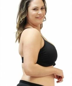 Seafolly Quilted DD Cup Bralette Black -Cheap Swimweargalore Store sea30910dd065 quilted ddcup bralette 4 1