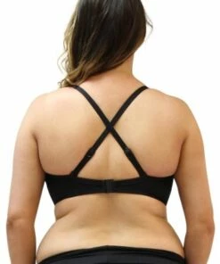 Seafolly Quilted DD Cup Bralette Black -Cheap Swimweargalore Store sea30910dd065 quilted ddcup bralette 6