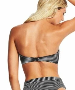 Seafolly Go Overboard Bandeau Cobalt -Cheap Swimweargalore Store sea31133637.001 seafolly go overboard bandeau1 1