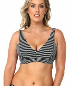 Seafolly Go Overboard DD Cup Bralette Cobalt -Cheap Swimweargalore Store sea31134dd637.001 seafolly go overboard dd cup bralette front