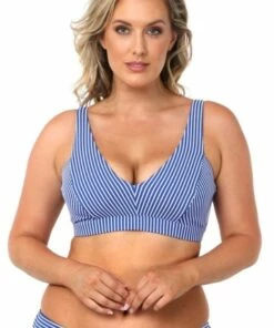 Seafolly Go Overboard DD Cup Bralette Cobalt