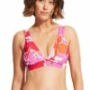 Seafolly Sun Dancer Banded Tri Bra Orange