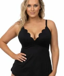 Seafolly DD Cup Tankini Separate Black