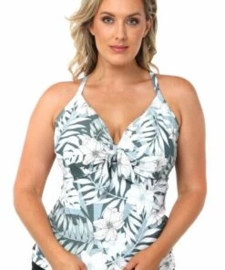Seafolly Copacabana F Cup Tankini Separate Vine
