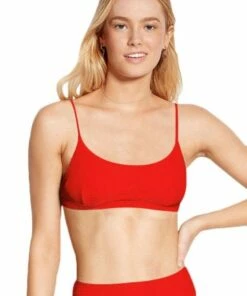 Seafolly Essentials Bralette Chilli Red