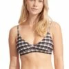 Seafolly Portofino Twist Front Bralette Black