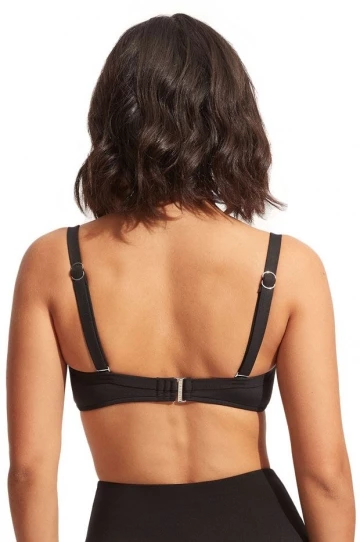 Seafolly Collective DD Cup Underwire Bra Black 2 Seafolly Collective DD Cup Underwire Bra Black - Image 2