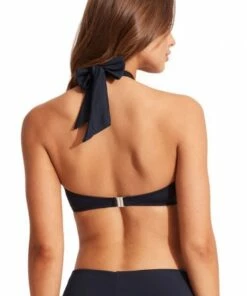 Seafolly Collective Halter Bandeau Black 7 Seafolly Collective Halter Bandeau Black -Cheap Swimweargalore Store sea33816942.440 seafolly collective halter bandeau 2 1