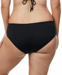 Seafolly Gathered Front Retro Pant Indigo -Cheap Swimweargalore Store sea40041065.001 seafolly retro power pant back 1