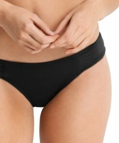 Seafolly Hipster Pant Black -Cheap Swimweargalore Store sea40132 seafolly hipster 2 1