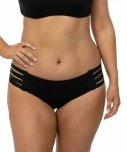 Seafolly Active Multi Strap Hipster Black