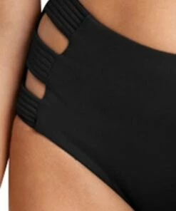 Seafolly High Waisted Quilted Pant Olive -Cheap Swimweargalore Store sea40464065 seafolly high waisted quilted pant 3