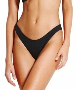 Seafolly Active High Cut Pant Black