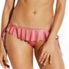 Seafolly Shine On Loop Tie Side Hipster Dahlia