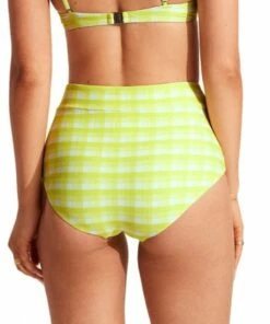 Seafolly Portofino High Waisted Pant Black -Cheap Swimweargalore Store sea40558939.339 seafolly portofino high waisted pant 2