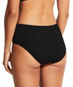 Seafolly Sea Dive Wide Side Retro Pant Fuchsia -Cheap Swimweargalore Store sea40586861.001 seafolly sea dive wide side retro 2 2