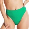 Seafolly Sea Dive High Rise Pant Jade