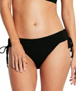 Seafolly Ruched Side Hipster Black