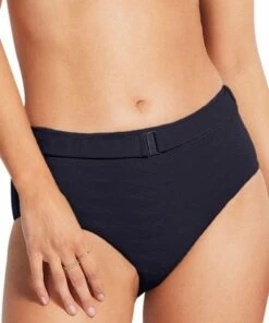 Seafolly Seaside Soiree Wide Side Retro Pant Thyme -Cheap Swimweargalore Store sea40657872.001seafolly seaside soiree wide side retro pant 1