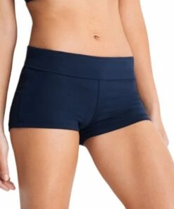 Seafolly Roll Top Boyleg Indigo