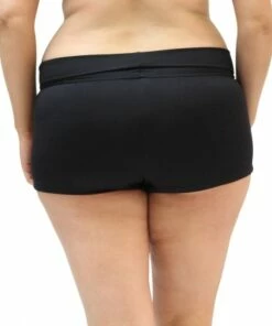 Seafolly Roll Top Boyleg Indigo -Cheap Swimweargalore Store sea4399065 seafolly rollrtop boyleg 2