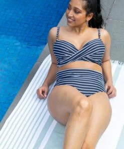 Sea Level Chamarel D/DD Cup Underwire Bra Night Sky -Cheap Swimweargalore Store sea level chamarel d dd cup underwire bra fold down pant