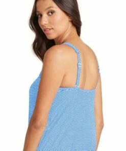 Sea Level Positano Stripe Blouson Tankini Separate Night Sky 8 Sea Level Positano Stripe Blouson Tankini Separate Night Sky -Cheap Swimweargalore Store sea level positano stripe blouson tankini separate 3 1
