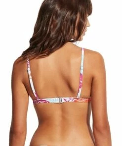 Seafolly Oasis Floral Longline Tri White 3 Seafolly Oasis Floral Longline Tri White -Cheap Swimweargalore Store seafolly oasis floral longline tri2 1