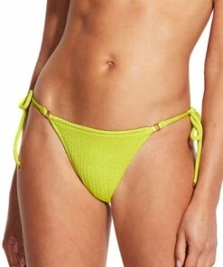 Seafolly Sea Dive Rio Tie Side Pant Black -Cheap Swimweargalore Store seafolly sea dive lime tie side bottom 5