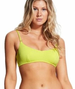 Seafolly Sea Dive Bralette Fuchsia -Cheap Swimweargalore Store seafolly sea dive lime top 4