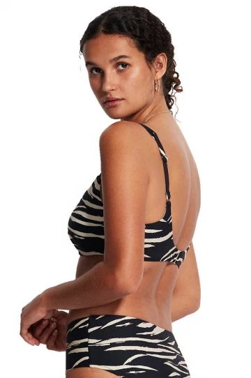 Seafolly Skin Deep DD Cup Tank Bra Black 2 Seafolly Skin Deep DD Cup Tank Bra Black - Image 2