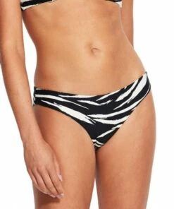Seafolly Skin Deep Hipster Pant Mandarin Red -Cheap Swimweargalore Store seafolly skin deep hipster pant black 3