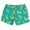 Skwosh Mens Cheetah Margarita 2.0 Boardshort Green