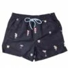 Skwosh Cocktail Party Swim Short Black