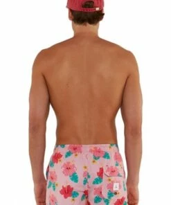 Skwosh Mens Frisky Hibisky 2.0 Boardshort Hibiscus -Cheap Swimweargalore Store skwska106.668 skwosh mens frisky hibisky 2.0 boardshort4