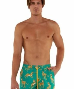Skwosh Mens Cheetah Margarita 2.0 Boardshort Green -Cheap Swimweargalore Store skwska107.300 skwosh mens cheetah margarita 2.0 boardshort3