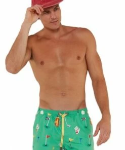 Skwosh Mens In The Hole Swim Short Green -Cheap Swimweargalore Store skwska114.300 skwosh mens in the hole swim short3