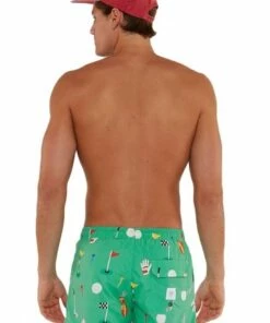 Skwosh Mens In The Hole Swim Short Green -Cheap Swimweargalore Store skwska114.300 skwosh mens in the hole swim short4
