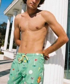 Skwosh Mens In The Hole Swim Short Green -Cheap Swimweargalore Store skwska114.300 skwosh mens in the hole swim short5