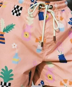 Skwosh Mens Vase Days Swim Short Peach -Cheap Swimweargalore Store skwska116.825 skwosh mens vase days swim short3