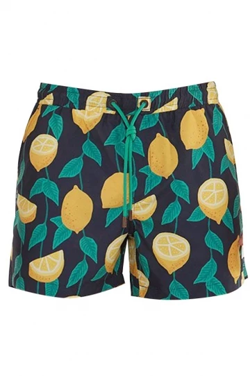 Skwosh Mens Lemon Squeezy Swim Short Charcoal 1 Skwosh Mens Lemon Squeezy Swim Short Charcoal