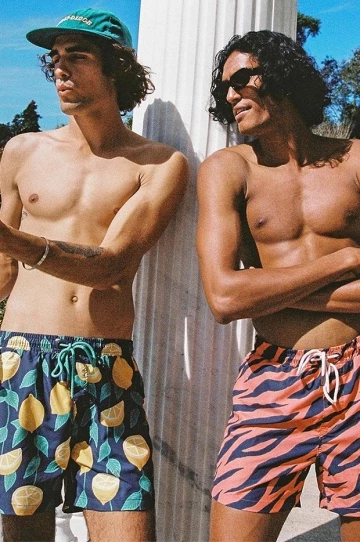 Skwosh Mens Lemon Squeezy Swim Short Charcoal 7 Skwosh Mens Lemon Squeezy Swim Short Charcoal - Image 7