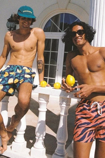 Skwosh Mens Lemon Squeezy Swim Short Charcoal 8 Skwosh Mens Lemon Squeezy Swim Short Charcoal - Image 8