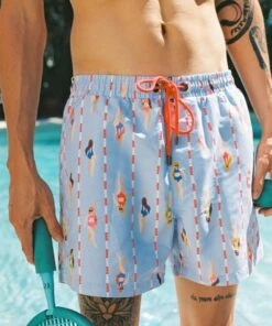 Skwosh Swimming Laps Swim Short Light Blue -Cheap Swimweargalore Store skwska99.424 skwosh swimming laps swim short4