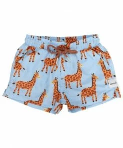 Skwosh Long Neck Swim Short Chambray