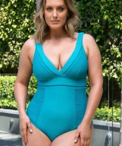 Sea Level Amazing Lace Cross Front One Piece Night Sky -Cheap Swimweargalore Store sl amazing lace one piece 6 jess 14 1