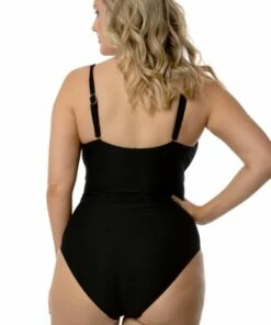 Sea Level Majorca D Cup Wireless One Piece Black -Cheap Swimweargalore Store sl1116mj sea level majorca d cup wireless one piece back 1